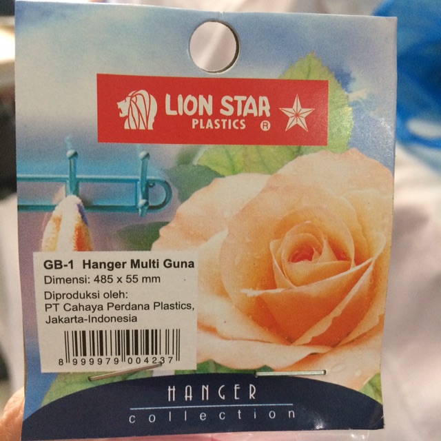 Kastop / Hanger / Gantungan Baju lionstar Free 4pcs Baut