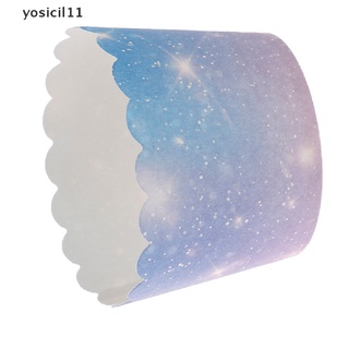 (yosicil11) 50pcs / Set Kertas Wrapper Cupcake Warna Gradasi Untuk Baking #3