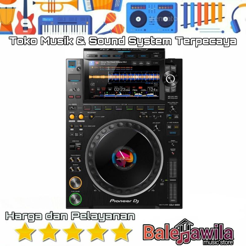 Pro DJ Reference Multi Player Pioneer Dj CDJ 3000 Ori