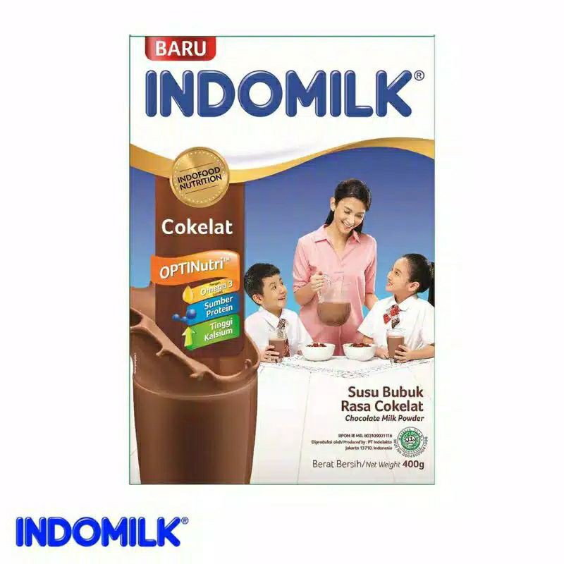 

INDOMILK Susu Bubuk Cokelat 400gr