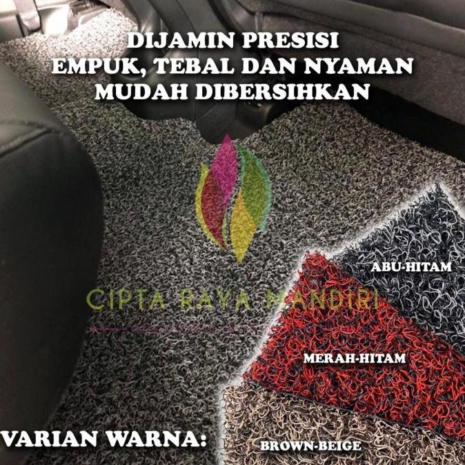 Karpet Lantai Mie / Karpet Mobil Motor Mie METERAN Motif 2 Warna