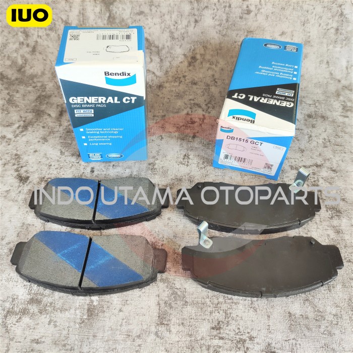 Kampas Rem Honda Odyssey Absolue Rb1 Rb3 BENDIX Brake Pad DB 1515 GCT