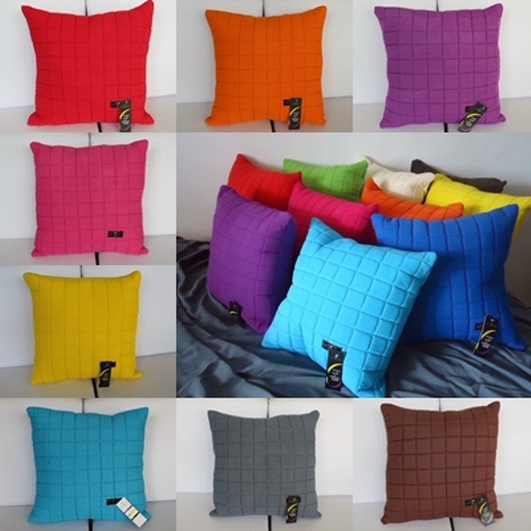 Sarung Bantal Kursi Sofa Motif Quilt Unik Ukuran 40x40