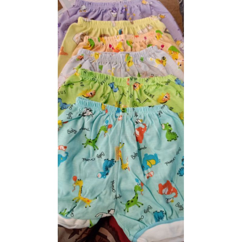 Celana Pendek Bayi/Celana Pendek Usagi (6 pcs)