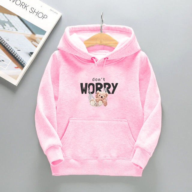 Hoodie Anak Dont Wory Hoodie anak Unisex M-XL