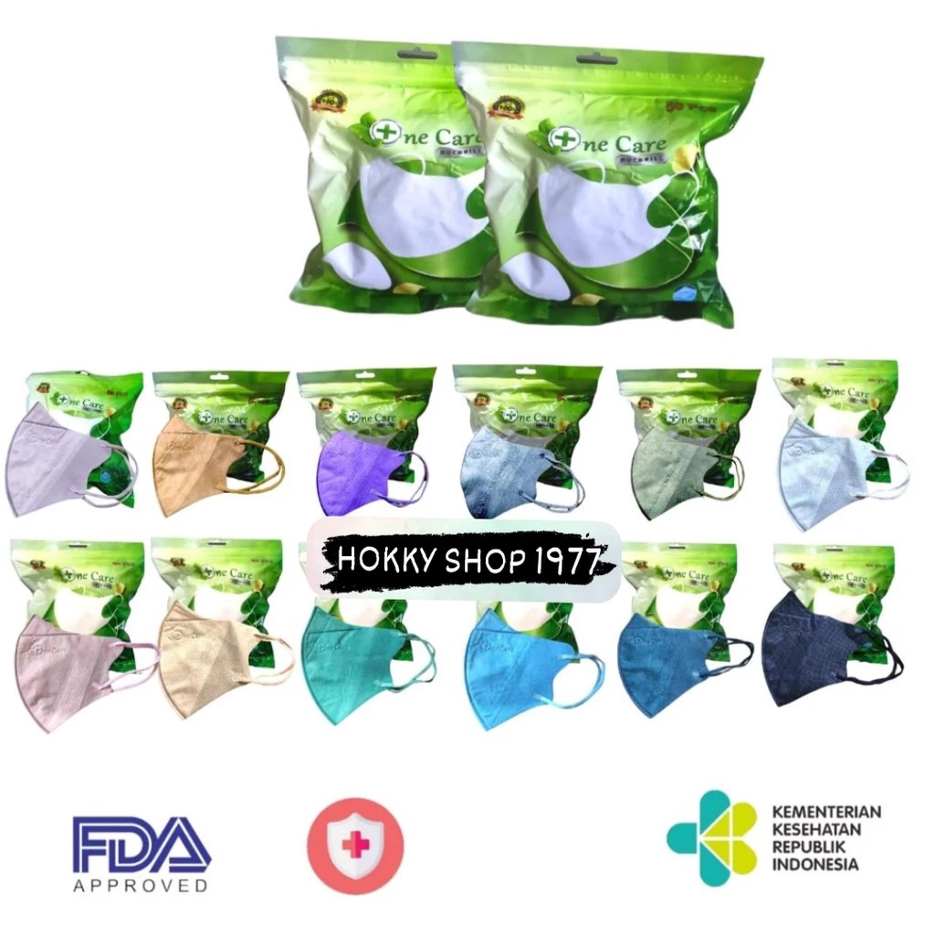 Masker duckbill one care isi 50pcs sachet