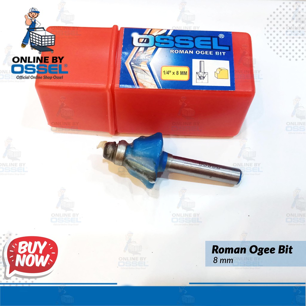 Mata Router Bit Roman Ogee Ossel Mata Profil Roman Ogee OSSEL