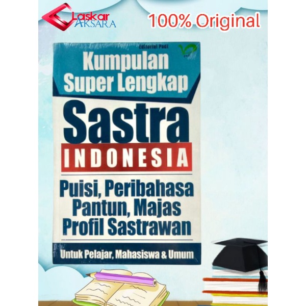 Buku Kumpulan Super Lengkap Sastra Indonesia