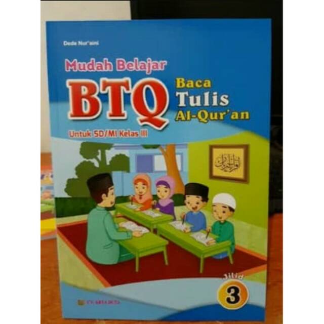 Buku siswa mudah belajar baca tulis al-Quran k13 kelas 3 sd/mi penerbit arya duta