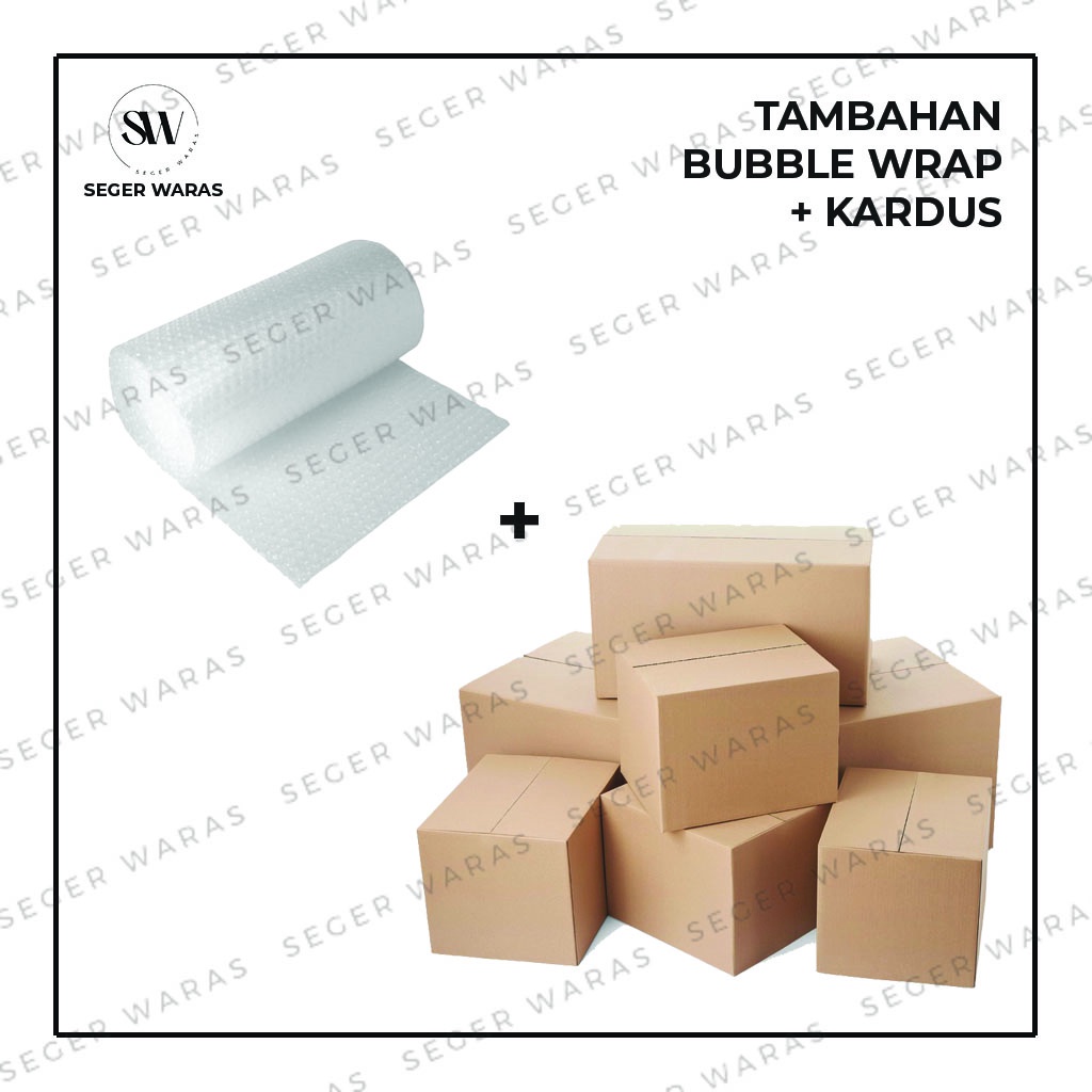 

EXTRA PACKING BUBBLE WRAP + KARDUS