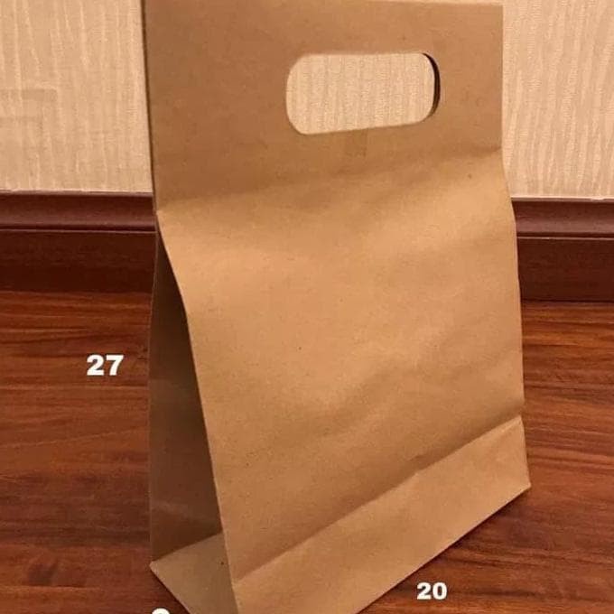 

(TERLARIS) Jual Paperbag Pound S 20X9X27 Tas Kertas Tas Belanja Goodie Bag