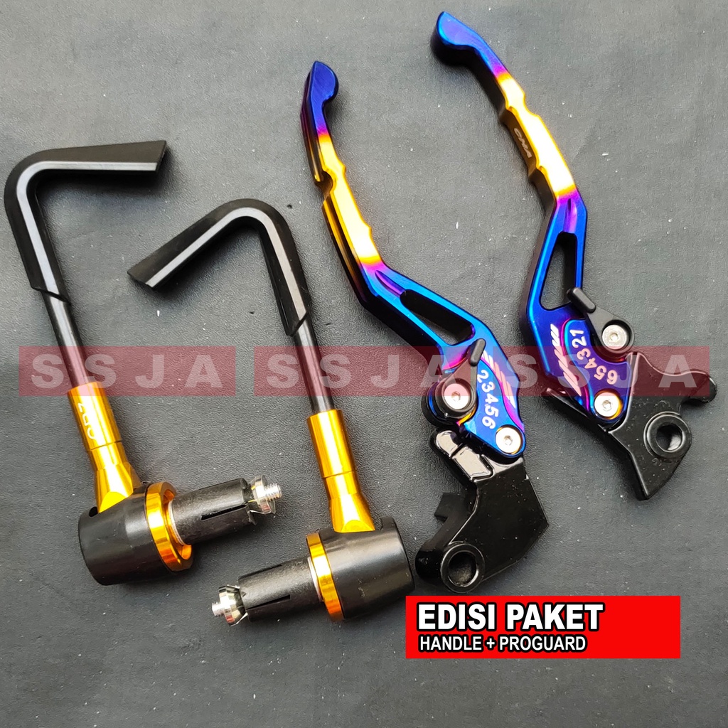 Handle Rem TWOTONE Old Vixion Dan NVA NVL Vixion New PAKET HANDGUARD PELINDUNG TANGAN