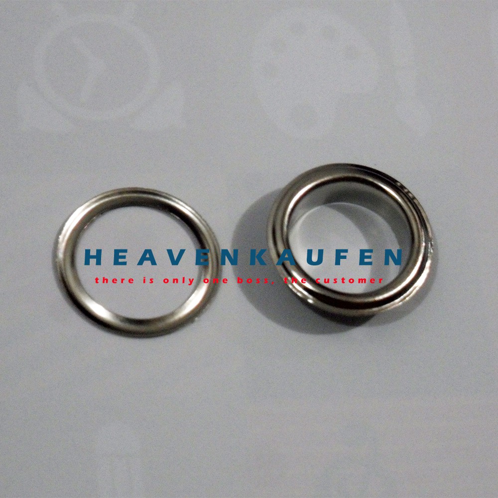 Mata Ayam (Mata Sapi) Besar Diameter 17 mm Nikel Silver