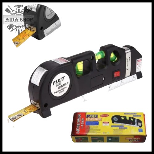 Meteran Laser Digital Meteran Laser Infrared Kombinasi Penggaris Waterpass Vertical Horizontal Level