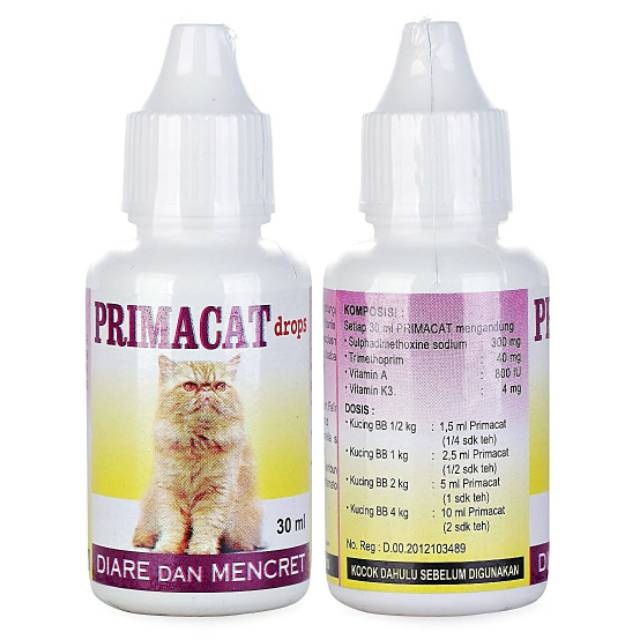 30ML PRIMA CAT&amp;DOG - Obat Diare&amp;Mencret