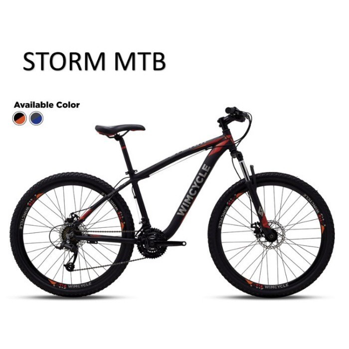 [Gojek/Grab] Sepeda MTB 27.5 Wimcycle Storm Alloy