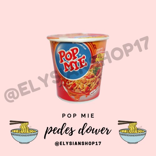 

Pop Mie Mi Instant Rasa Pedes Dower 1 Dus 12 Cup