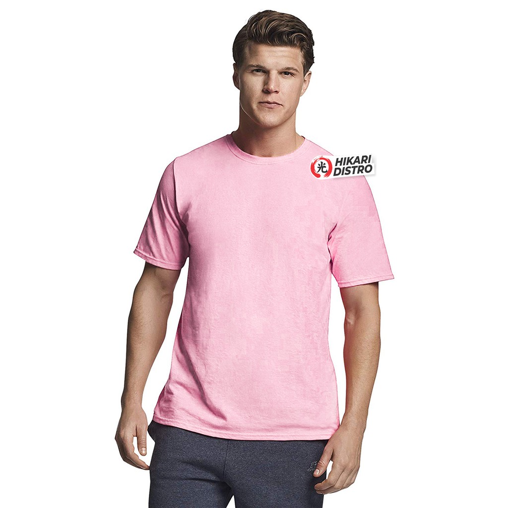  KAOS  POLOS PINK  BABY COTTON COMBED 30S GRADE A PREMIUM 