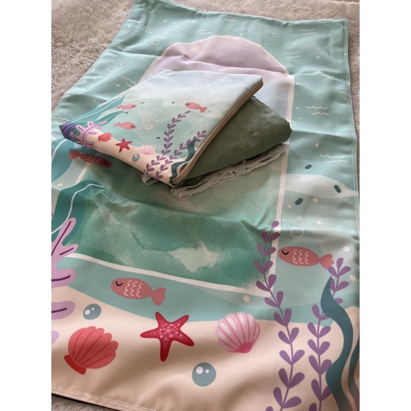 Sajadah Anak/sajadah pouch/sajadah kanvas/kids sajadah-6