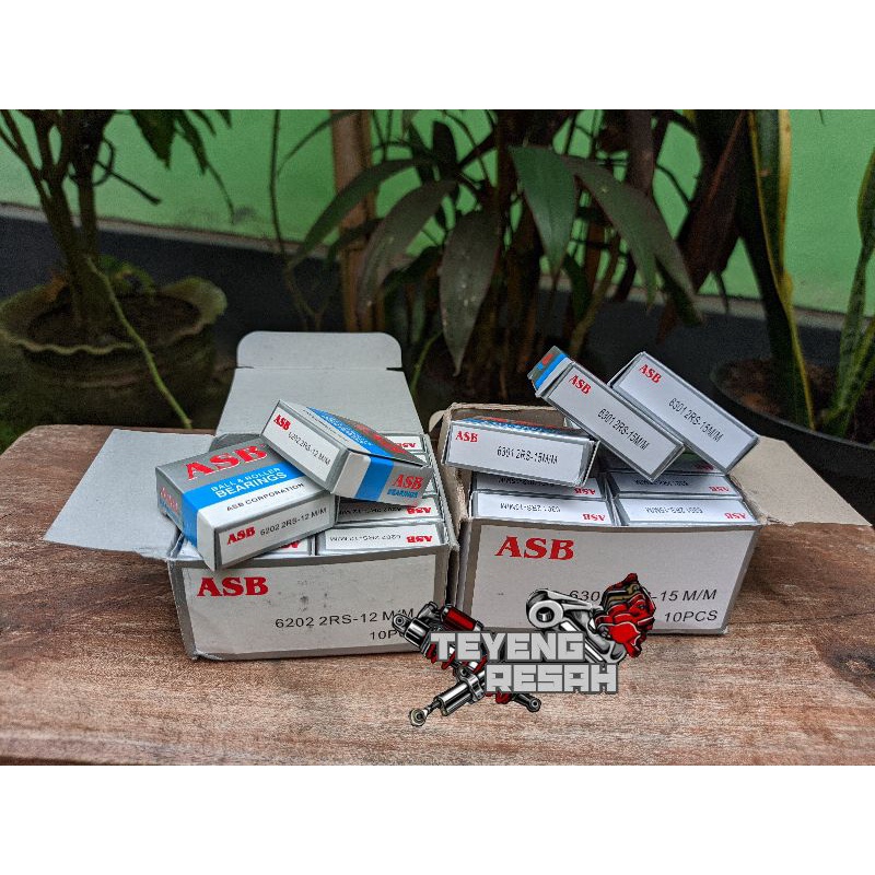 Bearing/ laker 6301 2rs 15mm atau 6202 12mm