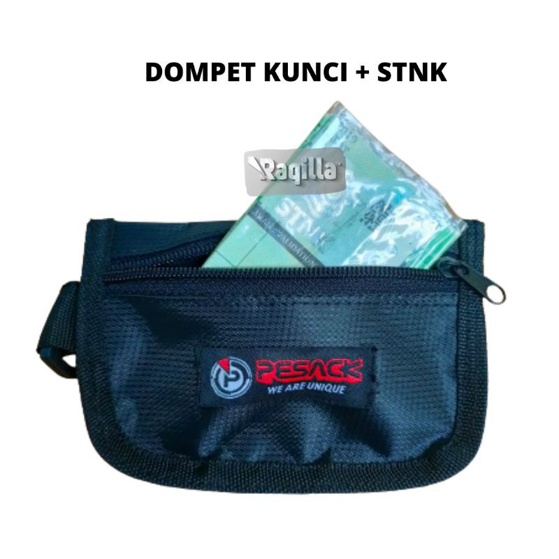 Dompet gantungan kunci + stnk / dompet gantungan motor / dompet stnk mobil / dompet kunci