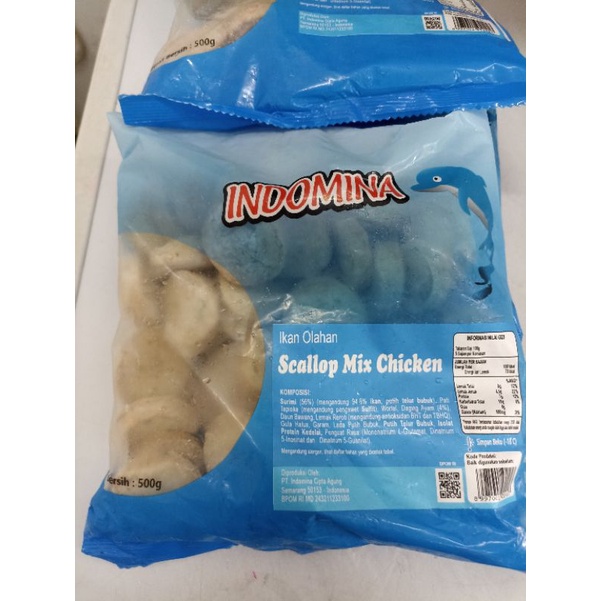 Indomina Scallop 500g