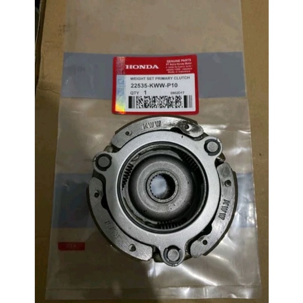 Kampas Ganda Assy Honda Revo FI Blade FI Revo ABS Blade Karbu Honda Part 22535-kWW-P10