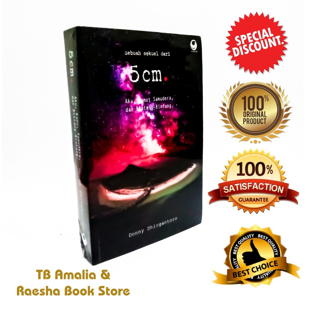 Novel Sekuel 5 cm - Aku Kamu Samudera  dan Bintang Bintang - Donny Dhirgantoro