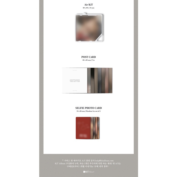 Kim Jaehwan - 4th Mini Album THE LETTER (CD / KiT)