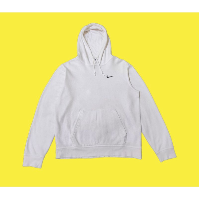 Hoodie Nike small swoosh white second