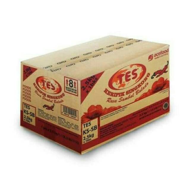 

Keripik Singkong Rasa sambal balado 2,5kg