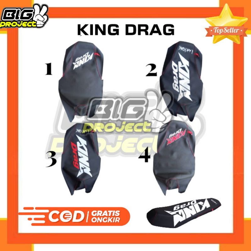 KAIN JOK MOTOR KING DRAG MALAYSIA UNIVERSAL / SARUNG JOK MOTOR KING DRAG MALAYSIA / KAIN JOK BEAT / 