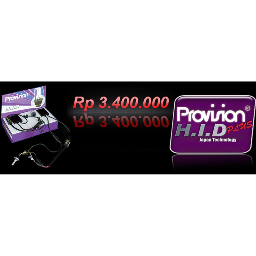 Lampu Mobil HID Provision-plus Tipe H11 10000K Garansi Resmi 2 Tahun