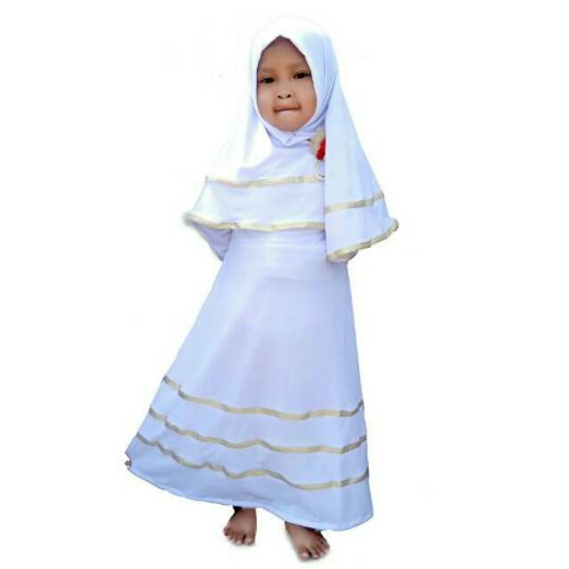  Baju muslim anak gamis anak busana muslim anak perempuan 