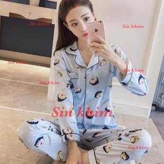  Baju  tidur  wanita set PP satin  premium import  all size 