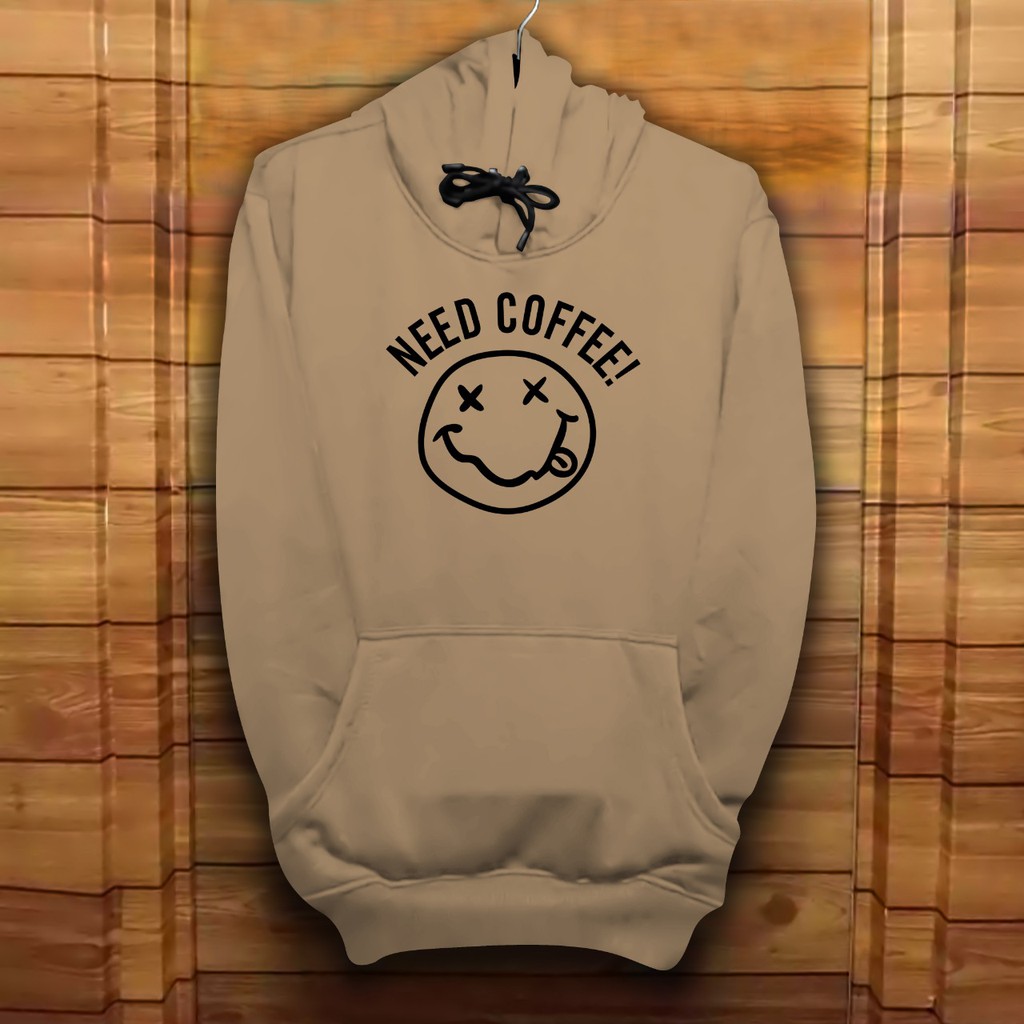 Hoodie Pria / Hodie Pria / Jaket Pria / Sweater Diskon / Hoodie NEED COFFEE