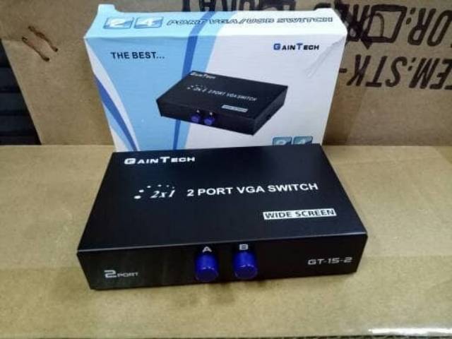 Gaintech VGA Switcher 2Port 1-2