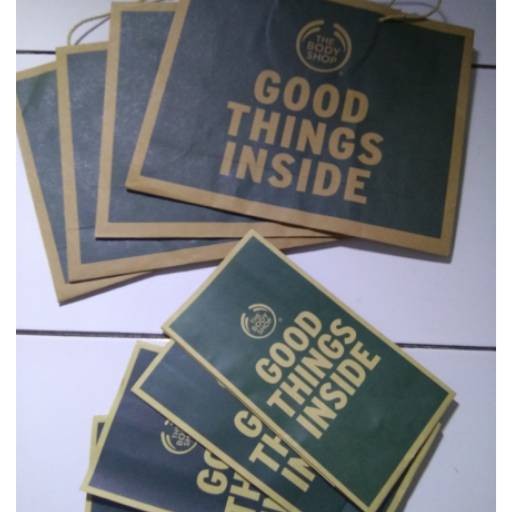 

DHE BODY SHOP PAPER BAG/SHOPPING BAG SEMUA UKURAN