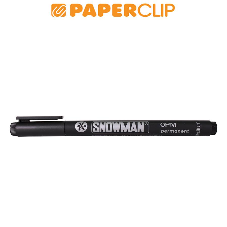 

SPIDOL OHP SNOWMAN OPM PERMANENT BLACK