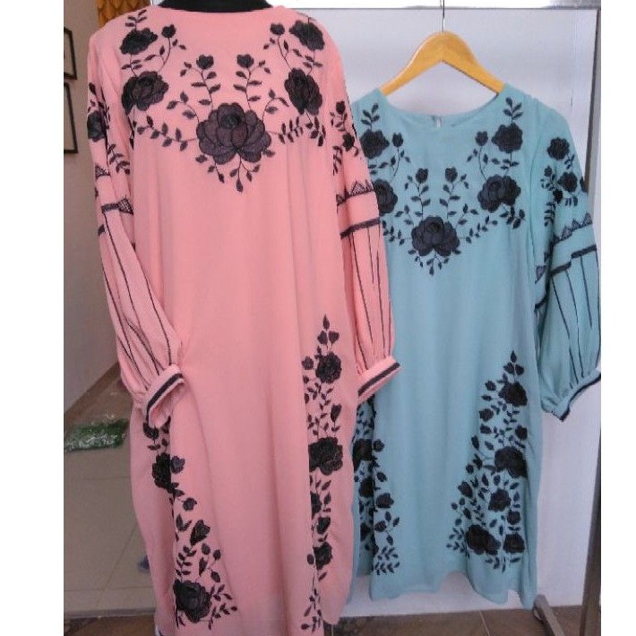 Tunik ceruty OCD bordir import