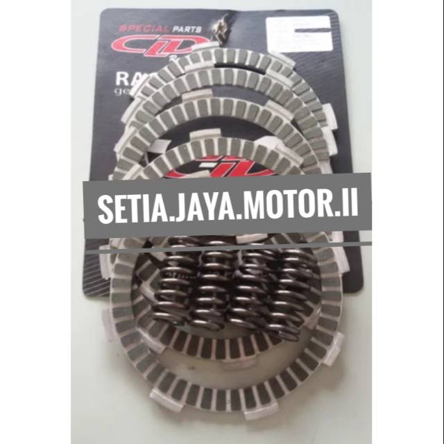 Kampas kopling CLD Kevlar per kopling cld Mega pro new old Gl pro Verza Tiger 1set lengkap y