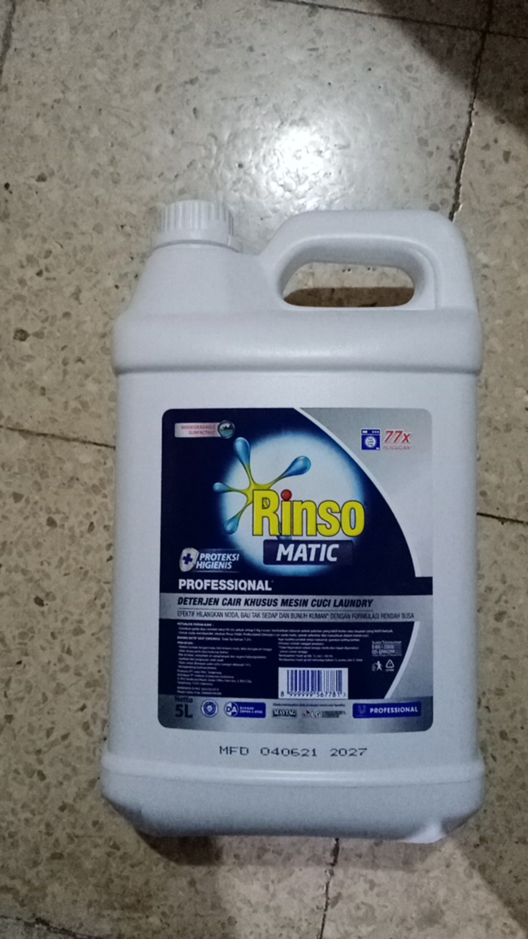 Rinso Matic Professional Cair 5 Liter