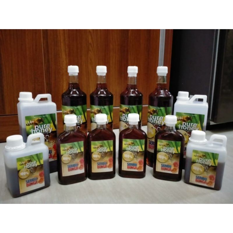 

Madu seribu bunga 100% madu alami