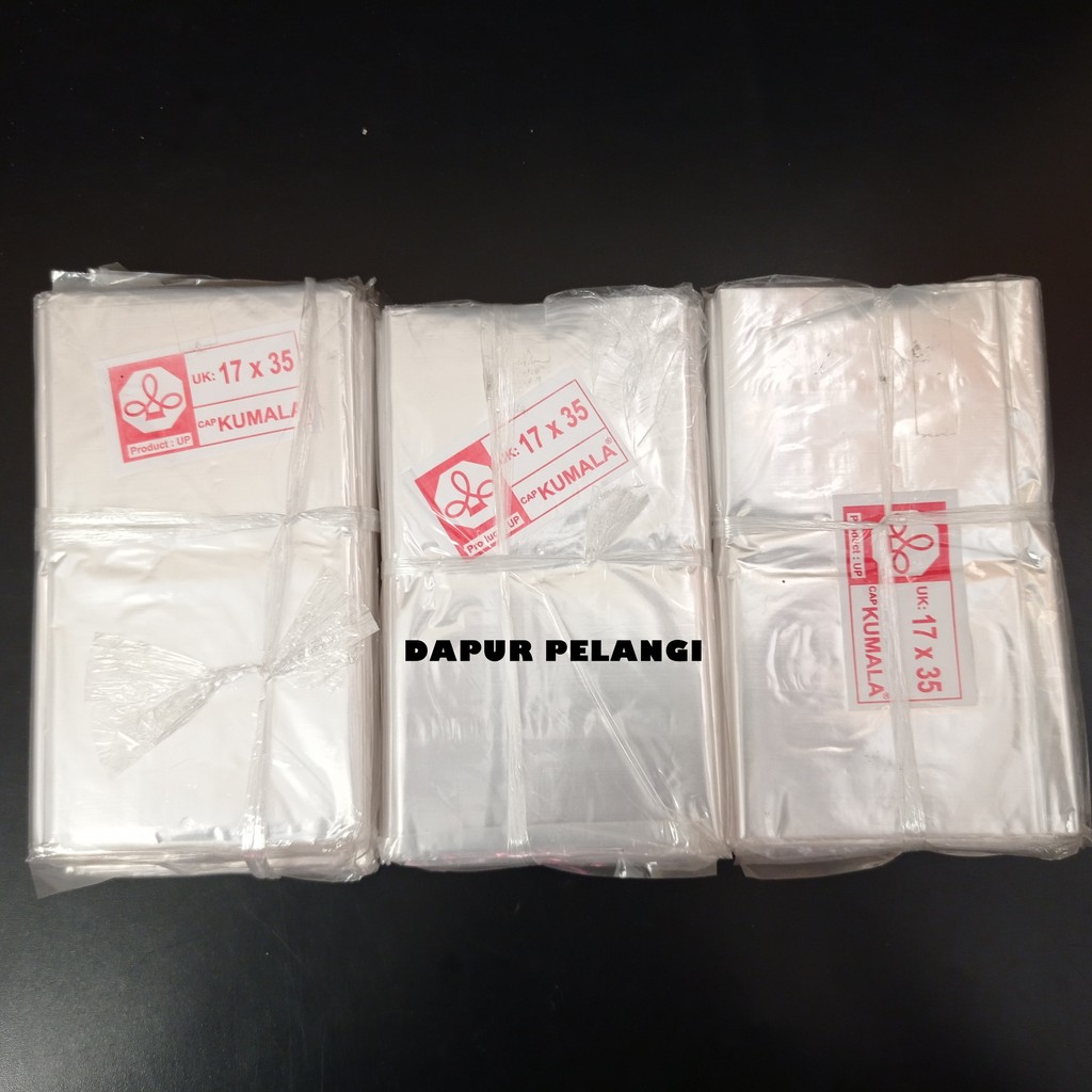 5PAK Plastik PP Tahu Tempe Kumala 17x35