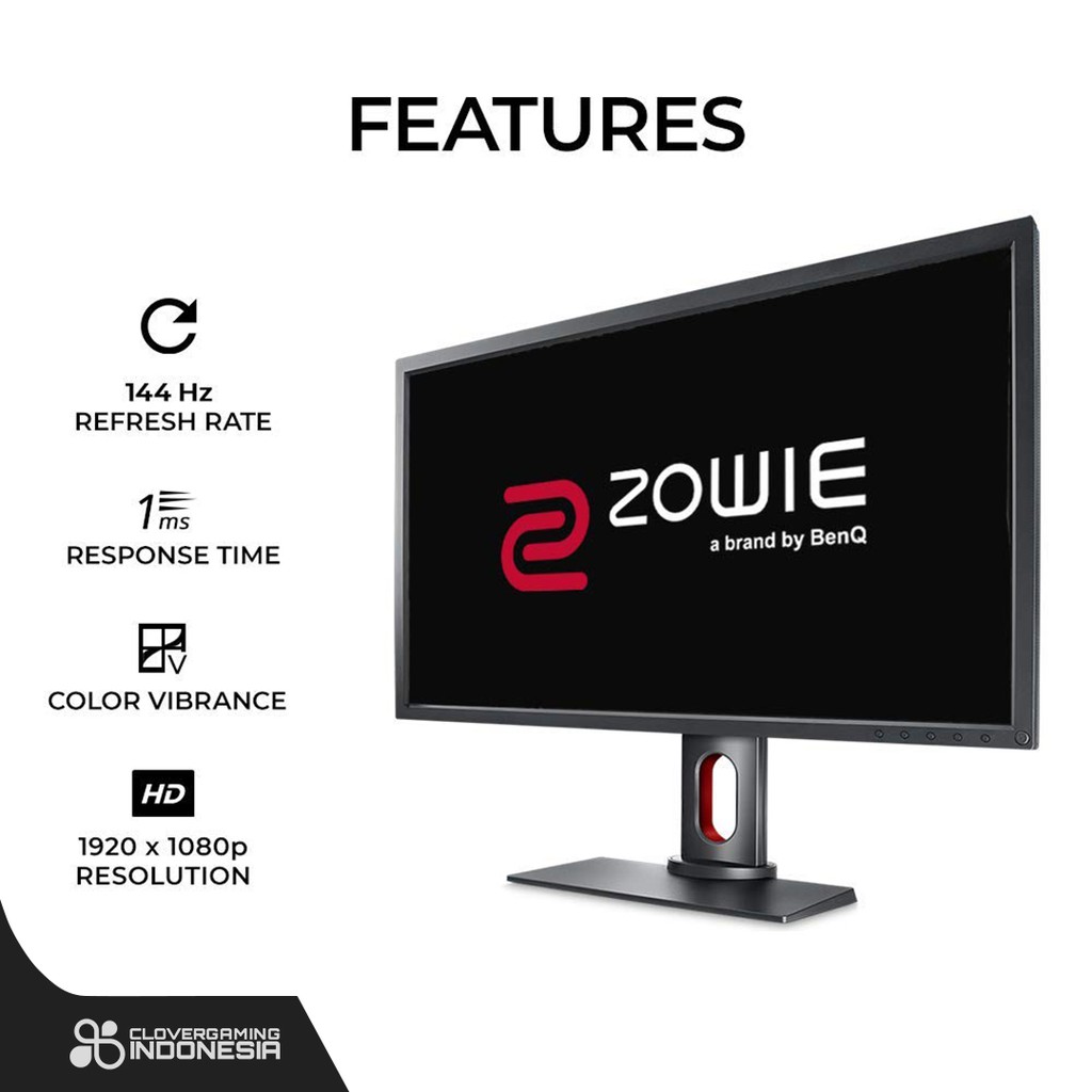 BenQ Zowie XL2731 27 inch 144Hz 1080P 1ms - Gaming Monitor