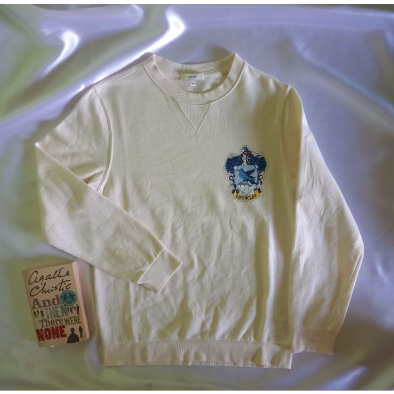 Crewneck Top Ten Ravenclaw Cotton Fleece