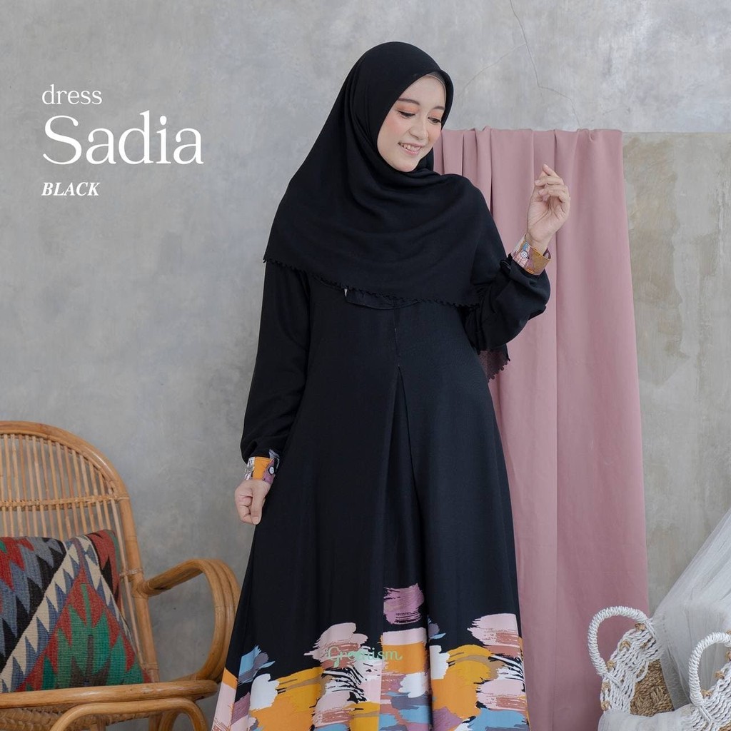 Greenism Gamis Sadia Quality Premium Syari'i Dress