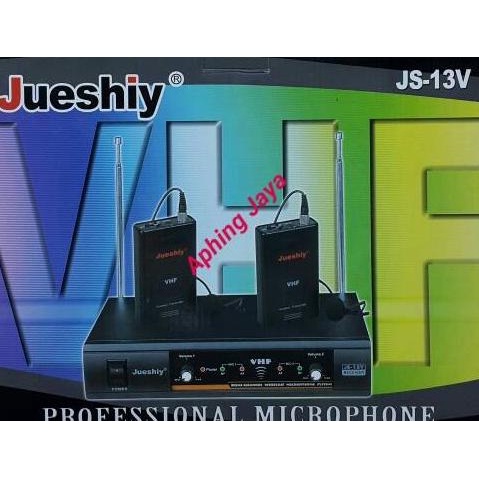 Microphone Wireless Jueshiy JS-13V (jepit + jepit)