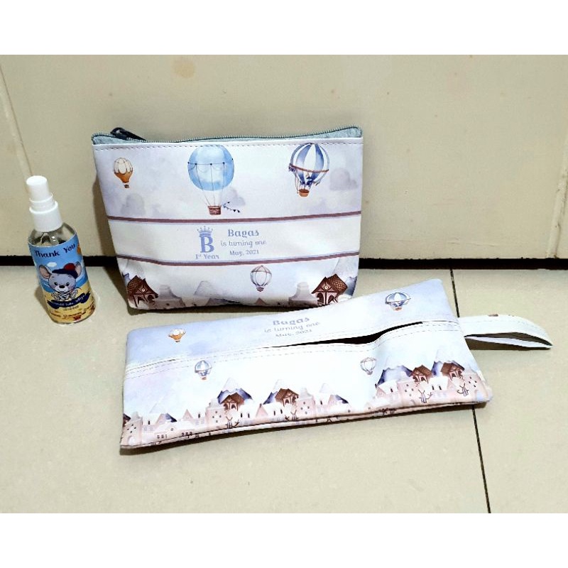 

Hampers APD 3in1/ pouch custom/ dompet custom/birthday souvenir/goodie bag