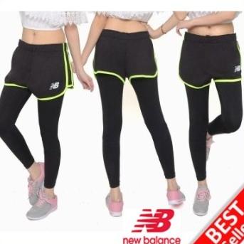 Legging Sport Wanita Celana OlahRaga Panjang Senam Sepeda Trening Lari - Nike-Ungu, L